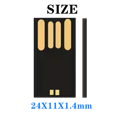 Hot Impermeabile Di Memoria Flash 8 16 32 64GB USB 2.0 Corto Lungo Bordo Udisk Semi-Finito Chip Pendrive Allingrosso a Fabbrica