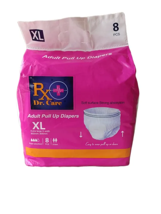 Adult Diaper Pull Ups Xl Rx Dr Care 1pack 8pcs Pack Lazada Ph