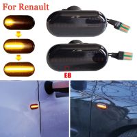 【CW】❆¤✸  2x Led Turn Lights Side Renault Trafic Kangoo Twigo Dacia Interstar Primastar