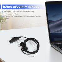 Covert Acoustic Tube Security Bodyguard Earpiece Headset PTT Mic Compatible for Motorola CP040 DP1400 GP68 GP88