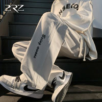 2Rz Mens Clothing Pure Cotton Casual Pants Mens Spring Summer Hong Kong Style Fashion Brand Loose Casual Trousers Mens Full Edge Wrapping Craft