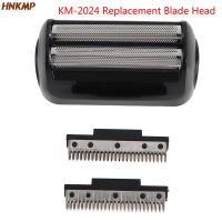 【DT】 hot  1Set Razor Blade Shaver Head For Mens Electric Shaver KM-2024 Razor Mesh Blade Net Original Replacement Beard Shaving Parts