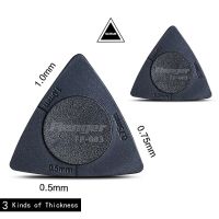Triangle 3 in 1 Thickness Guitar Plectrum Pick 0.5/0.75/1.0mm PC ABS Picks Guitar Accessories Flanger FP-003 Guitar Bass Accessories