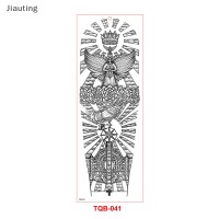 Jiauting กันน้ำ3D Men ARM TATTOO สติกเกอร์รอยสักชั่วคราวปลอม tatoo Body Art