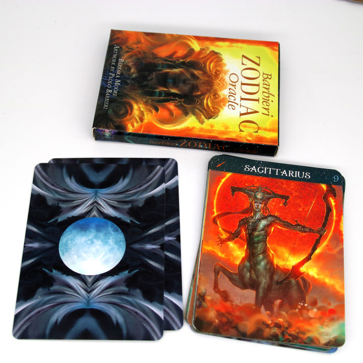 2020-ใหม่-oracle-deck-divination-barbieri-zodiac-oracle-cards