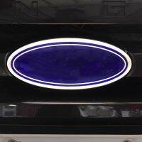 LED Badge 4D Logo Light Front Grille Sticker Grill Light For Ford Fusion Mondeo Focus Explorer F-150 GT Ford Auto Badge Light Bulbs  LEDs HIDs