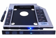 Caddy Bay Nhôm Chuẩn SATA3 Mỏng 9.5mm Dùng Để Cắm Thêm Ổ Cứng SSD HDD Thứ