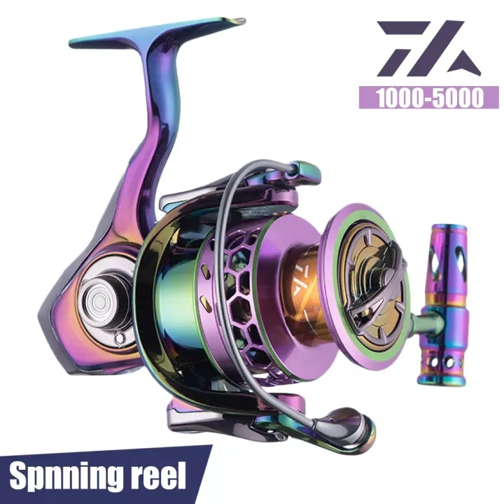 Sougayilang Colorful Spinning Fishing Reel 13+1BB Powerful