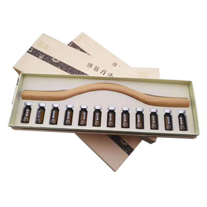 Beauty salon shoulder and neck rolling tendon essential oil set box ...