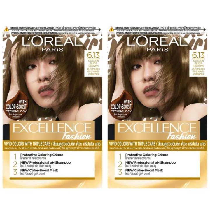 Bundle of 2) L'Oreal Excellence Fashion Golden Nude Brown - Beauty Language | Lazada Singapore Bundle of 2) L'Oreal Excellence Fashion Golden Nude Brown - Beauty Language | Lazada Singapore