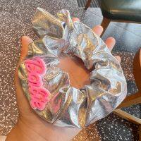 WENTIL สีทึบทึบ ตุ๊กตาบาร์บี้ scrunchie อีลาสติก แฟชั่นสำหรับผู้หญิง เชือกมัดผม ที่มัดผม อุปกรณ์เสริมผม ยางรัดผม สำหรับผู้หญิง