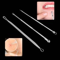 2/3/4/5pcs Blackhead Comedone Acne Pimple Blemish Extractor Remover Stainless Steel Needles Remove Tools Skin Care Pore Cleaner