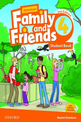 Bundanjai (หนังสือคู่มือเรียนสอบ) American Family and Friends 2nd ED 4 Student Book (P)