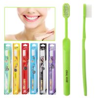 DDFHLPJ-1pc Super Hard Bristles Tooth Brush For Men Remove Smoke Blots Color Random C1ff