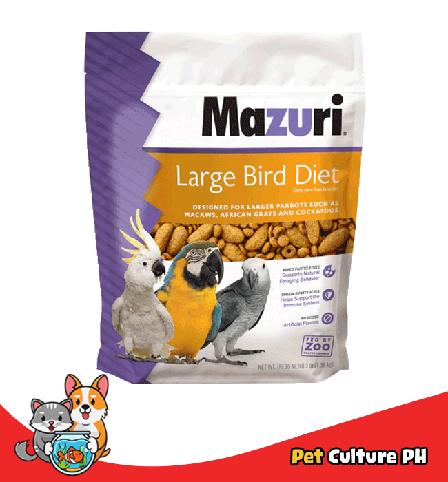 MAZURI LARGE BIRD DIET 1kg | Lazada PH