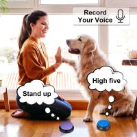 Communication Button Dog Speaker Training Talking Toys Recording Sounder Squeeze Box Voice Communication Toys