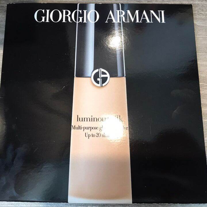 GIORGIO ARMANI ] Kem nền Giorgio Armani Luminous Silk - 4 x 1ml 