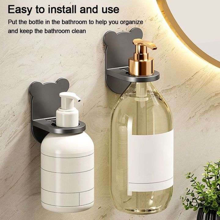 Shower Gel Hanger Shampoo Holder Soap Bottle Holder Detergent Bottle Shelf