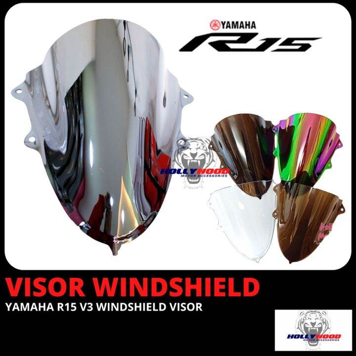 Bubble windshield for r15 2024 v3