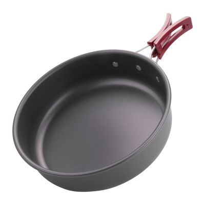 Camping Fry Pan Outdoor Camping Portable Non-Stick Cooking Picnic Hiking Cookware Kitchen Utensil Frying Pan