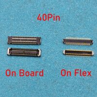 5-10pcs 40pin LCD Display FPC Connector บนเมนบอร์ดสําหรับ Xiaomi 10T 10TPro Redmi NOTE 9PRO 5G / Note9 Pro 5G / Note9S / Note 9S K30S