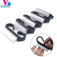 New 10 Pcs Black Nail Art Care Acrylic Brush Cleaning Dust Remove Pedicure Tools Manicure Professional Nails Brush DIY Kit Tools Artist Brushes Tools