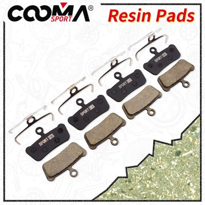 4 Pairs  Bicycle Disc Brake Pads for SRAM Guide G2  RSC  RS  R  Avid Trial Caliper  Sport EX Resin Chrome Trim Accessories