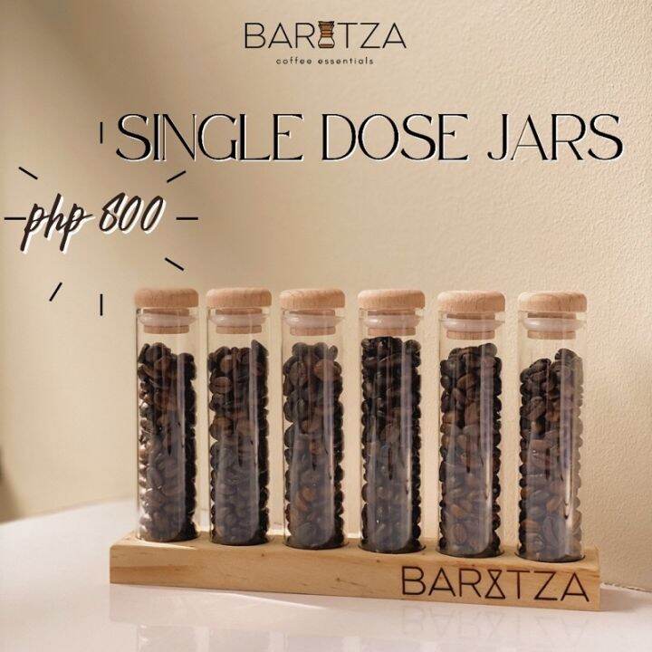 Original Goods BARITZA SINGLE DOSING JARS SET COFFEE DOSE JARS COFEEE