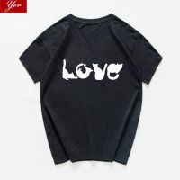 2023 NEW Love Cat Funny t Shirt Men Summer Creative Tshirt Cool 2023 High Quality Brand t Shirt Casual Short Sleeve O-neck Fashion Printed 100% Cotton Summer New Tops Round Neck Cheap Wholesale Funny t Shirt Branded t Shirt Men Unisex Pop Style Xs-3xl