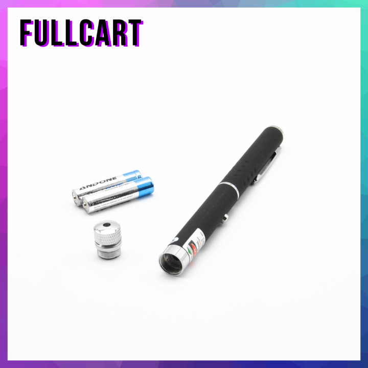 green-laser-pointer-เลเซอร์พอยเตอร์-เลเซอร์-เลเซอร์แรงสูง-เกรดทหาร-ยิงไกลกว่า-3-กม-แรงกว่าพอยเตอร์ทั่วไป-เลเซอร์พกพา-เห็นเส้นสีเขียวชัด-by-fullcart