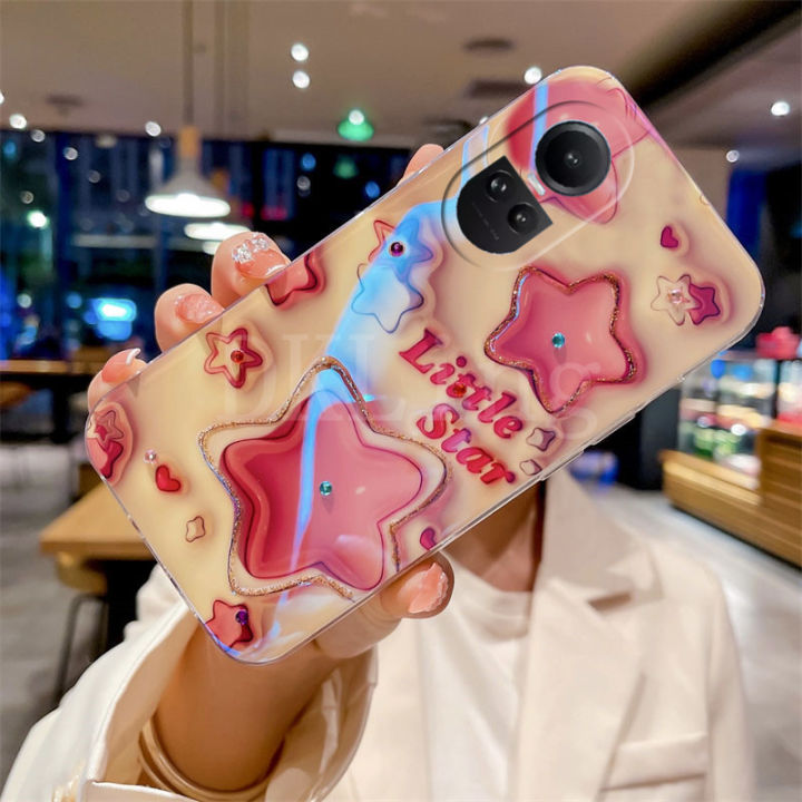 เคส3d-รูปดาวน่ารักสำหรับ-oppo-reno-10-5g-แฟชั่นบลูเรย์พลอยเทียม-oppo-reno-เคสโทรศัพท์นุ่ม10-10-pro-10-pro-ฝาหลังรูปการ์ตูน-oppo-reno-10pro-plus-5g