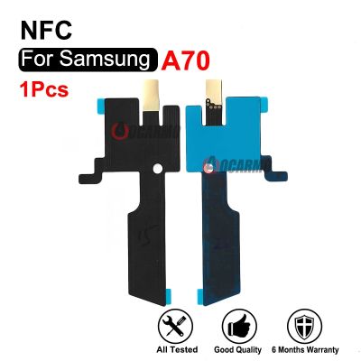 1ชิ้นสำหรับ Galaxy A70ชิ้นส่วนอะไหล่สายเคเบิลงอได้โมดูลเสาอากาศ NFC