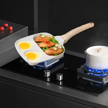 Frying Pan Food Breakfast Egg Ceramic Non-stick Heart Shaped Kitchen  Cooking Pot Grilling Cookware Household Canteen 