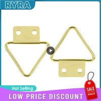 1 8PCS Big Triangle Double Hole Hanging Picture Frame Hardware Accessories Hook Metal Hook Double Hole Hook Storage Organization