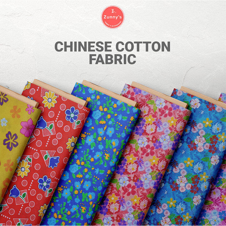 Chinese Cotton Set D Fabric (TELA ONLY) Lazada PH
