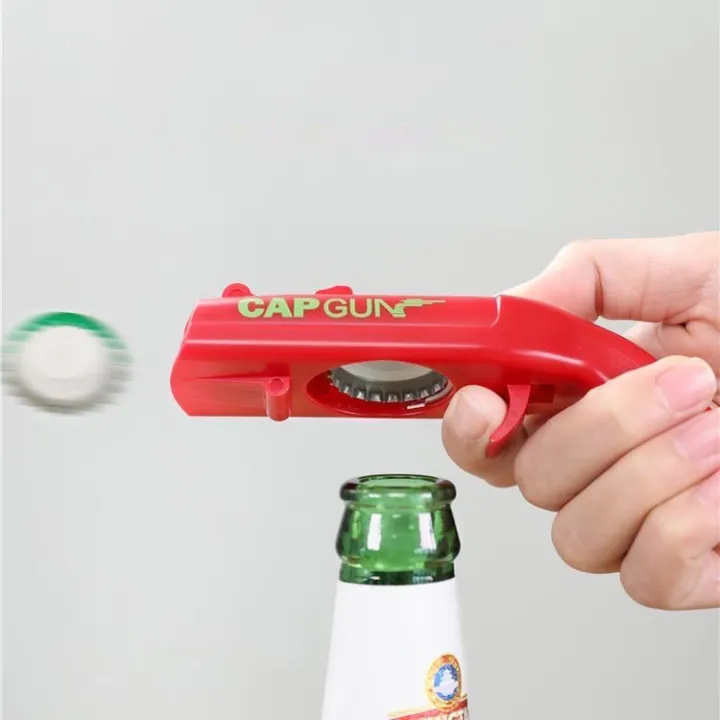 Shooting Bottle Opener Creative Beer Drink Bottle Opener Catapult Toy