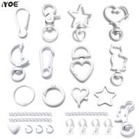 【YF】□❐◇  iYOE Keychain Clasp Tassel Hooks Chain for Jewelry Findings Accessories