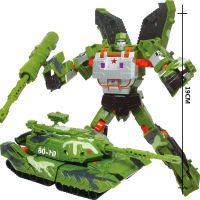 JINJIANG 19ซม. ความสูง Transformation Deformation หุ่นยนต์ของเล่น Action Figures Toys