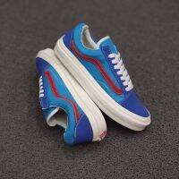 Oldskool VAULT OG Blue VANS รองเท้าผ้าใบลําลอง สีแดงทะเล ไซส์ 36-43TH