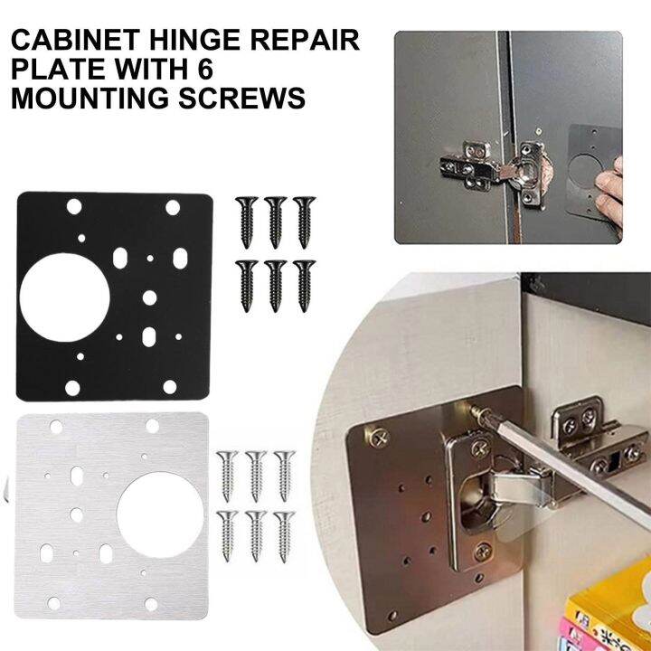 【CW】 Hinge Repair Plates Cupboard Wardrobe Window Door