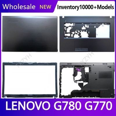 New Original For LENOVO G780 G770 Laptop LCD back cover Front Bezel Hinges Palmrest Bottom Case A B C D Shell