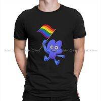 ข้อเสนอพิเศษ LGBT Pride Flag สี่รอบคอ TShirt Battle สำหรับ Dream Island BFDI 4และ X โพลีเอสเตอร์คลาสสิก T เสื้อผู้ชายเสื้อออกแบบใหม่S-5XL