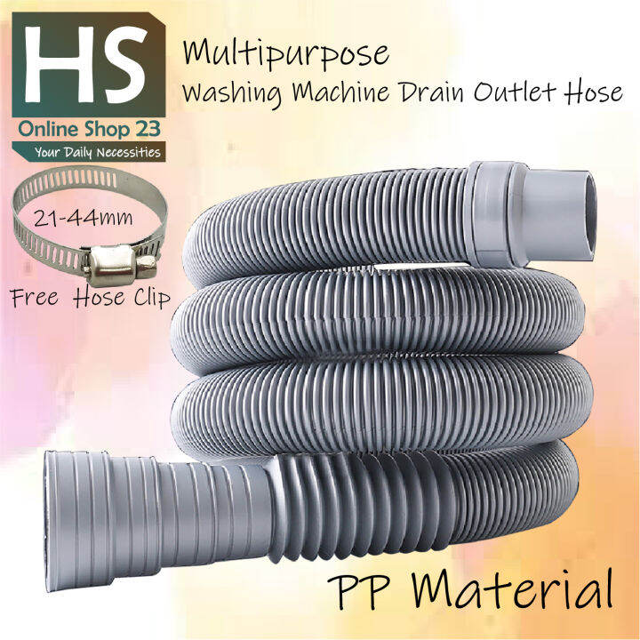 HS23 Multipurpose Washing Machine Drain Outlet Hose Universal Washing Machine Multi Purpose