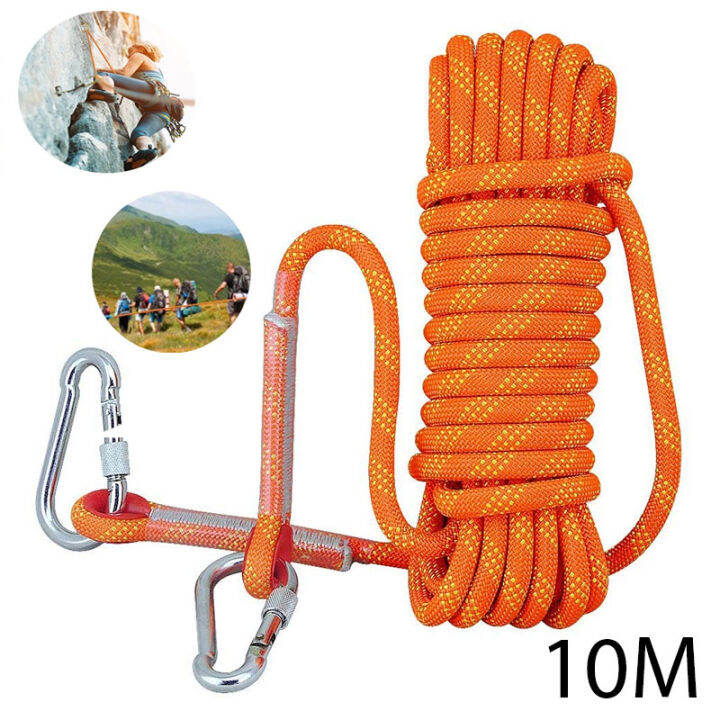 Climbing Rope001 Safety Rope Climbing Rope 10m HighStrength Rope for Mountaineering Training