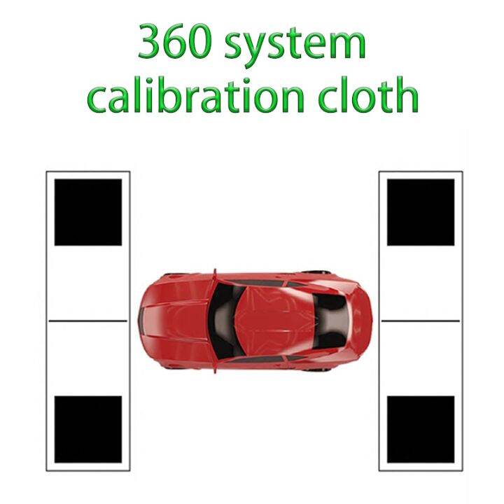 Car 360 Camera 360 Panoramic Camera System Calibration Cloth Surround View Camera System Debug