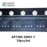 ทรานซิสเตอร์ 10pcs/lot ชุด AP7380-30W5-7 IC REG LINEAR 3V 150MA SOT25 ใน Sctock