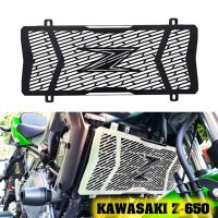 ∋❂✳ Motorcycle Radiator Grilles Cover Guard Protection Cover Stainless Steel Radiator For KAWASAKI Z650 Z-650 2017 2018 2019 2020