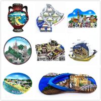 ✇▨ Europe Bulgaria Montenegro Tourist Souvenir Magnetic Refrigerator Sticker Collection Gift Fridge Magnets