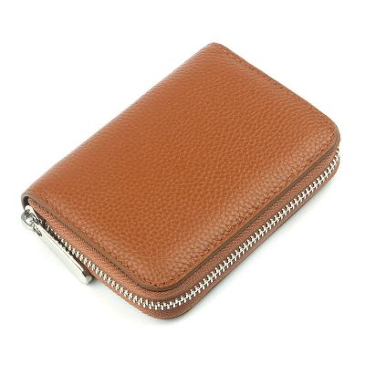 Fashion Customized Initials Leather Pebbled Zipper Wallet Women Luxury Short Coin Purse Clutch Bag Designer Women Wallet