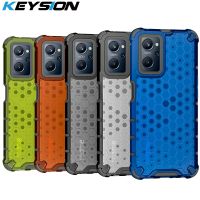 KEYSION เคสเกราะกันกระแทก,สำหรับ Realme 9i 8i 7i Global GT 2 Pro 5G GT Explorer Master รังผึ้งฝาหลังโทรศัพท์สำหรับ OPPO A36